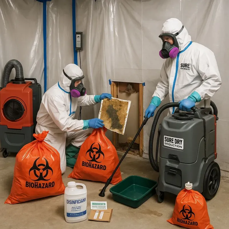 Contaminated Water Handling Protocols process in Alamance County, NC