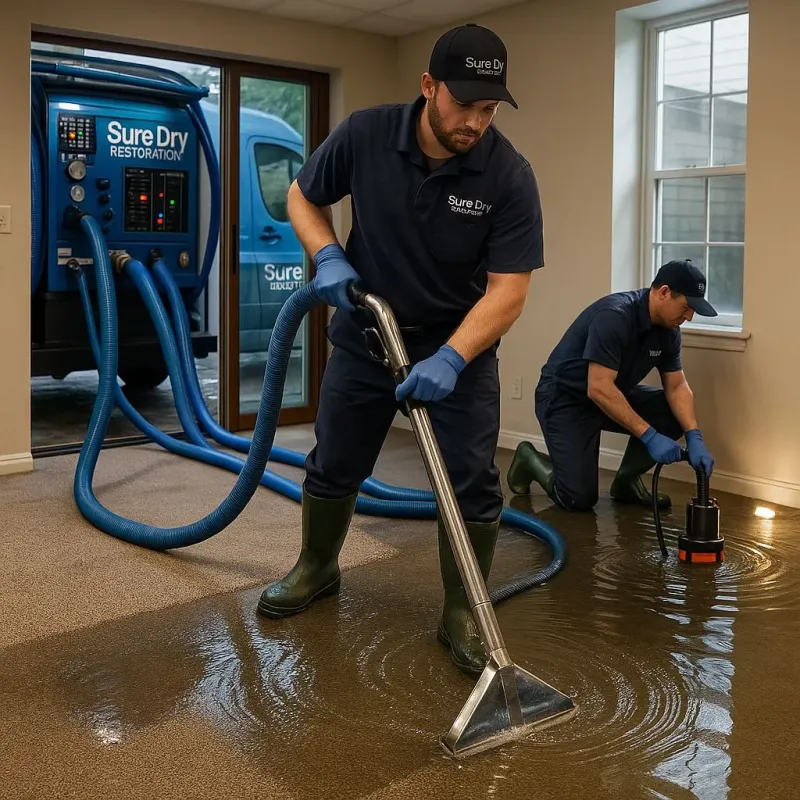Water Extraction and Removal process in Alamance County, NC